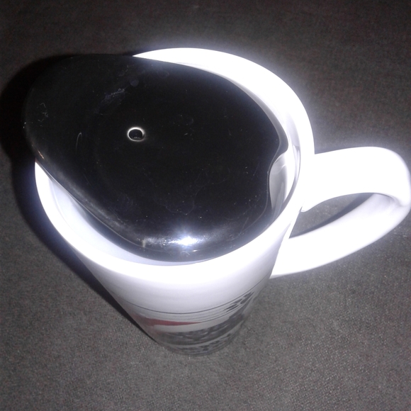 Christmas kitty travel mug - Picture 2 of 4